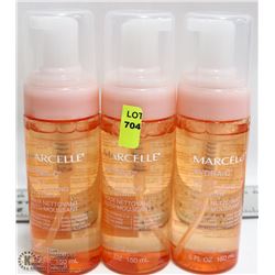 3 BOTTLES OF MARCELLE HYDRA-C GENTLE FOAM CLEANSER
