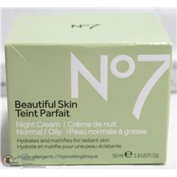 NO7 BEAUTIFUL SKIN NIGHT CREAM