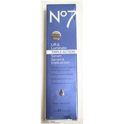 NO7 LIFT AND LUMINATE TRIPLE ACTION SERUM