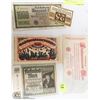Image 1 : 5 GERMAN BANK NOTES.