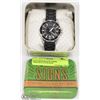 Image 1 : NEW MENS BLACK FOSSIL WRISTWATCH IN BOX