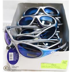 CASE OF OAKLEY REPLICA SUNGLASSES GRAY FRAMES.