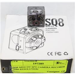 SQ8 MINI DV SPY CAMERA RECORDS 1080 RESOLUTION