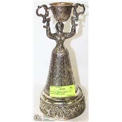VINTAGE GERMAN BRIDAL CUP WITH MUSICAL BASE