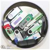 Image 1 : LOT OF 17 FLASH DRIVES INCL 2-8GBS.