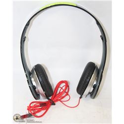 BEATS STYLE OVER EAR HEADPHONES  BLACK