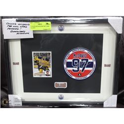 CONNOR MCDAVID PRE NHL CARD FRAMED