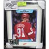 Image 1 : SERGEI FEDOROV GAME USED JERSEY CARD FRAMED