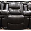 Image 3 : NEW NORWICH BROWN 76" RECLINING SOFA WITH