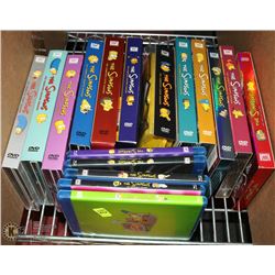 SIMPSONS SEASON 1-12 ON DVD AND 13-17 ON BLU-RAY