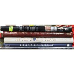 GROUP OF 4 SOAP OPERA HARD COVER BOOKS