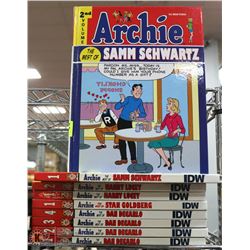 GROUP OF 9 BEST OF ARCHIE HARD COVER BOOKS