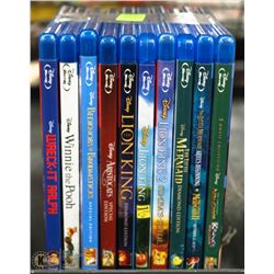 BUNDLE OF 10 DISNEY BLU-RAYS ON CHOICE
