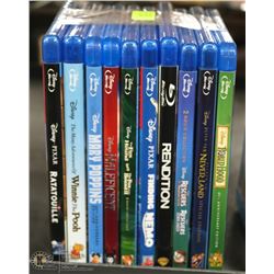 BUNDLE OF 10 DISNEY BLU-RAYS ON CHOICE