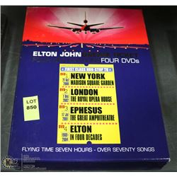 ELTON JOHNS GREEN TICKET 4 DESTINATIONS TOUR