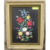 Image 1 : ESTATE EUROPEAN STYLE NEEDLEWORK FRAMED PICTURE