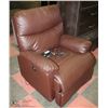 Image 1 : POWERED LEATHER RECLINER.