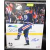 Image 1 : EDMONTON OILERS RYAN NUGENT HOPKINS SIGNED FRAMED