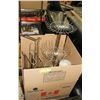 Image 1 : LARGE BOX OF BATHROOM RACKS