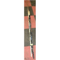 SET OF 3 UNUSED RH HOCKEY STICKS KOHO, VIC, ETC