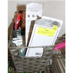 BOX OF WOMENS ITEMS INCL AS SEEN ON TV HAIR