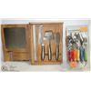Image 1 : NEW 20 PIECE FLATWARE SET + NEW CHEESE CUTTING
