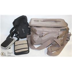 LOT OF CAMERA BAGS