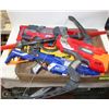 Image 1 : LOT OF 4 ASSORTED NERF GUNS