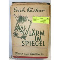 3 GERMAN BOOKS BY ERICH KASTNER 1929 PUBLISHED.