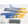 Image 1 : GROUP OF 4 SWIBO KNIVES, 2 BUTCHER, 2 BONING