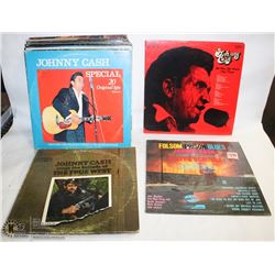 LOT OF 23 LPS INCL JOHNNY CASH AND ASSORTED ROCK