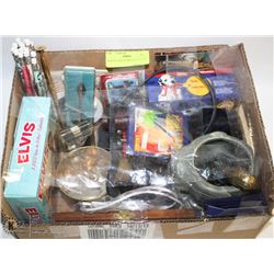 FLAT OF COLLECTIBLES AND HOME