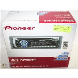 NEW PIONEER CAR STEREO WITH REMOTE.