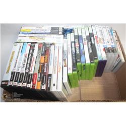 FLAT OF ASSORTED VIDEO GAMES