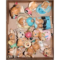 ESTATE BOX W/LOT OF  ASSORTED GENUINE PENDELFINS