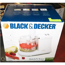 BLACK & DECKER QUICK N EASY FOOD PROCESSOR 350W