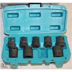 MAKITA HD IMPACT METRIC SOCKET SET 8 PIECE