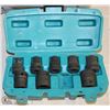 Image 1 : MAKITA HD IMPACT METRIC SOCKET SET 8 PIECE