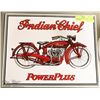 Image 1 : REPRODUCED INDIAN CHIEF GAS AUTO SIGN.