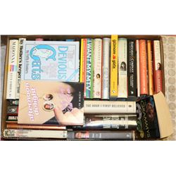 ESTATE BOX OF MOSTLY HARDCOVER BOOKS