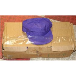 24 NEW PURPLE BASEBALL CAPS