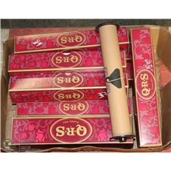 LOT OF 9 ESTATE PLAYER PIANO ROLLS.