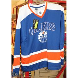 NEW EBERLY OILERS JERSEY WITH TAGS SIZE SMALL