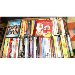 LARGE BOX OF DVD'S