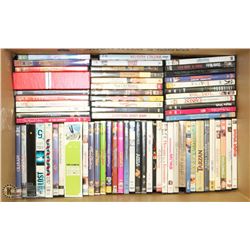 LARGE BOX OF DVD MOVIES
