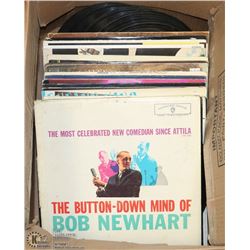 BOX OF 78 RPM RECORDS FROM 40'S - 50'S INCL