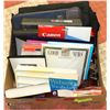 Image 1 : LARGE BOX OF OFFICE SUPPLIES W/LOTS OF