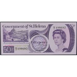 1979 Fifty Pence St. Helena Note
