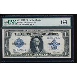 1923 $1 Silver Certificate PMG 64
