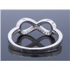Image 5 : Sterling Silver Cubic Zirconia Ring